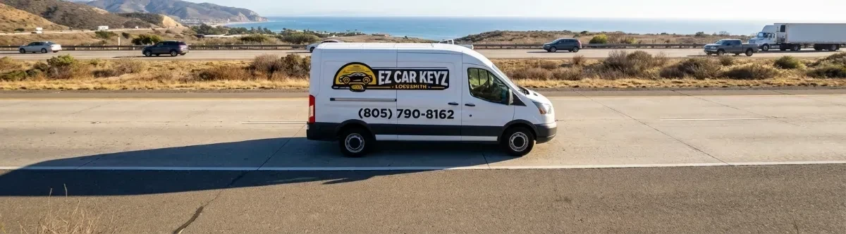 EZ Car Keyz mobile locksmith van