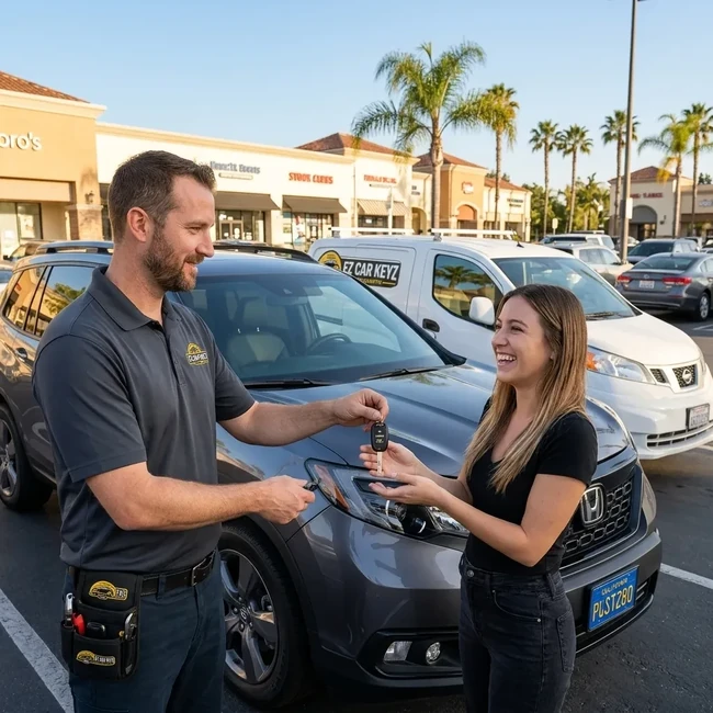 Honda Passport key replacement in San Diego County