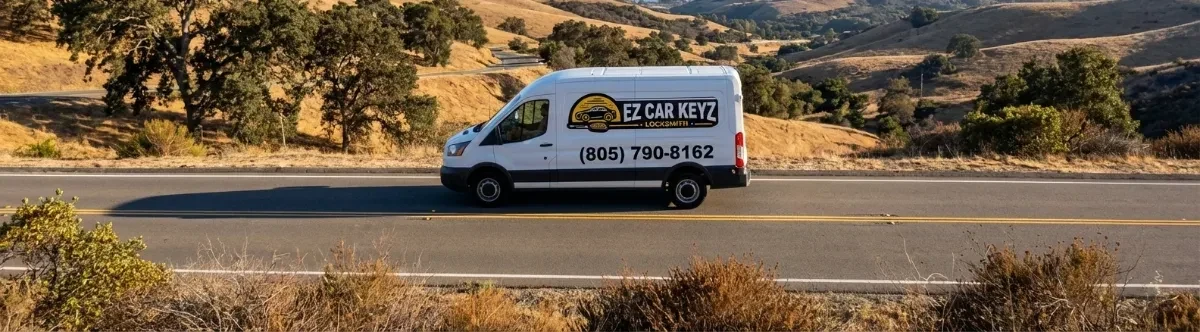 EZ Car Keyz mobile locksmith van