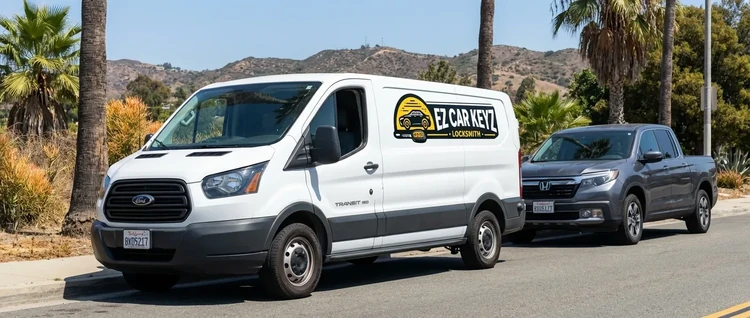 Honda Ridgeline mobile car key service by EZ Car Keyz in San Diego County