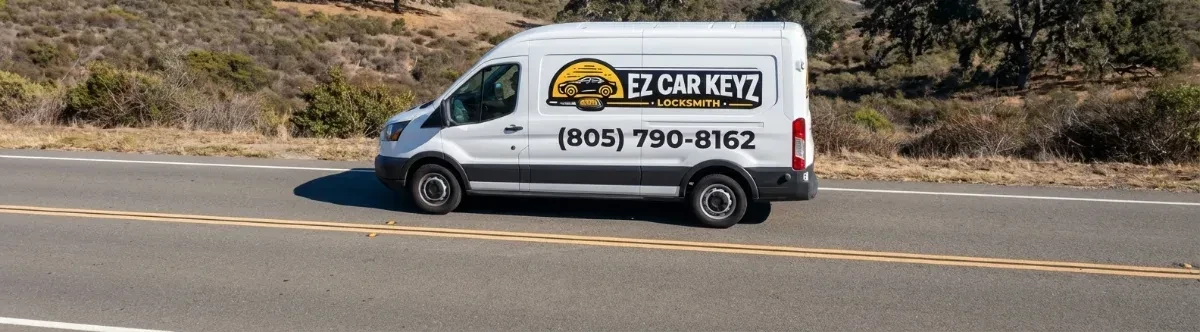 EZ Car Keyz mobile locksmith van