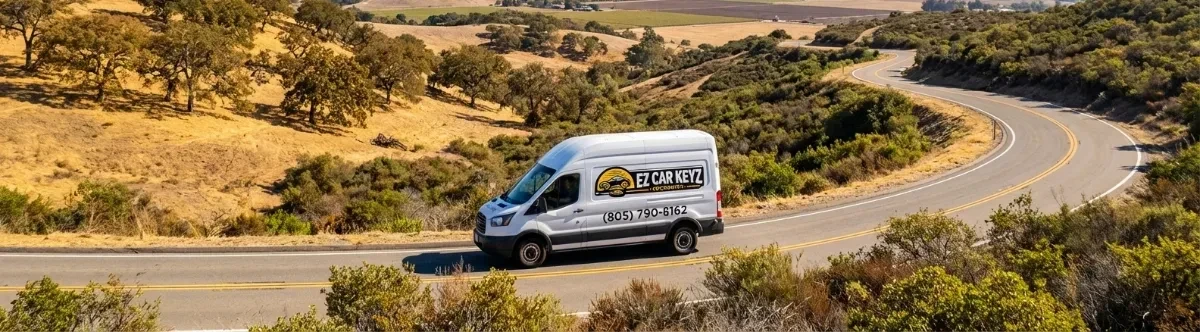 EZ Car Keyz mobile locksmith van