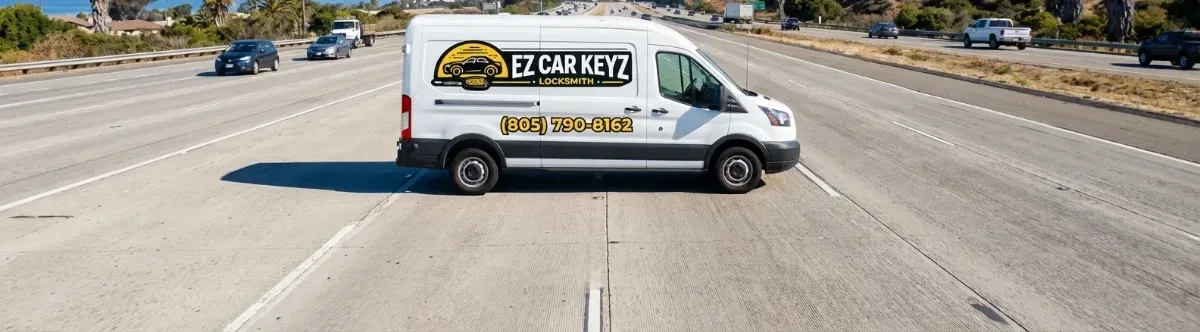 EZ Car Keyz mobile locksmith van