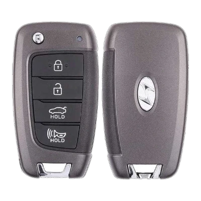 2019 Hyundai Elantra Remote Flip Key TQ8-RKE-4F40