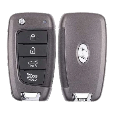 2020 Hyundai Elantra Remote Flip Key TQ8-RKE-4F40