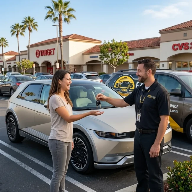 Hyundai IONIQ-5 key replacement in San Diego County