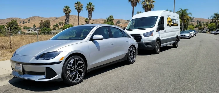 Hyundai IONIQ-6 mobile car key service by EZ Car Keyz in San Diego County