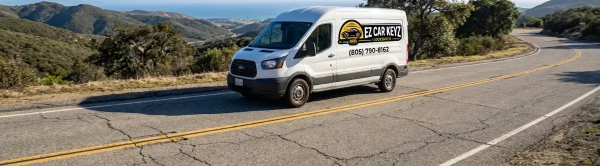 EZ Car Keyz mobile locksmith van