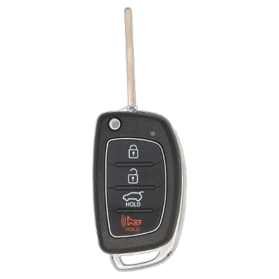 2013 Hyundai Santa Fe Remote Flip Key TQ8-RKE-3F04