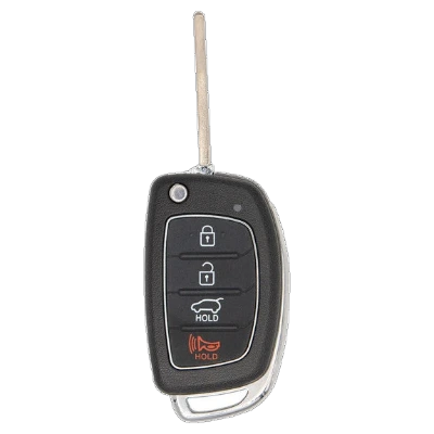 2019 Hyundai Santa Fe Remote Flip Key TQ8-RKE-4F31
