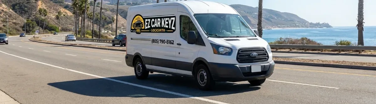 EZ Car Keyz mobile locksmith van