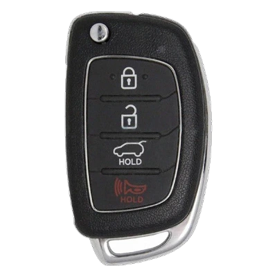 2020 Hyundai Tucson Remote Flip Key TQ8-RKE-4F25
