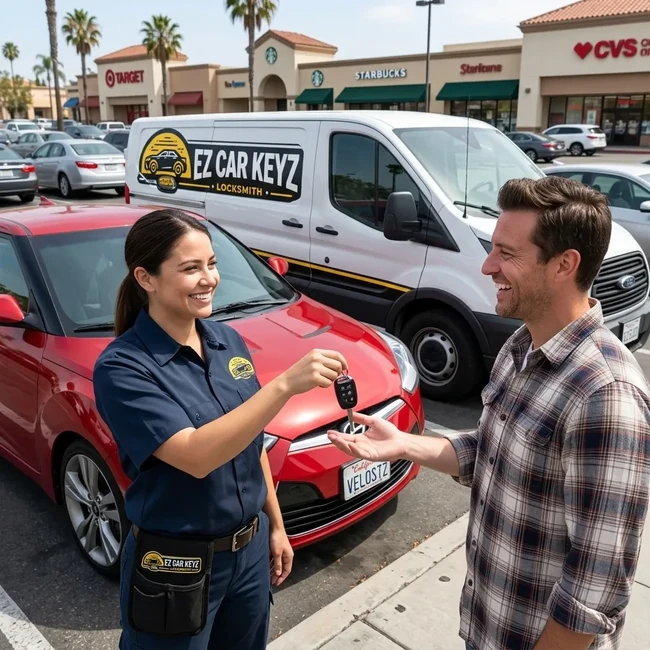 Hyundai Veloster key replacement in San Diego County