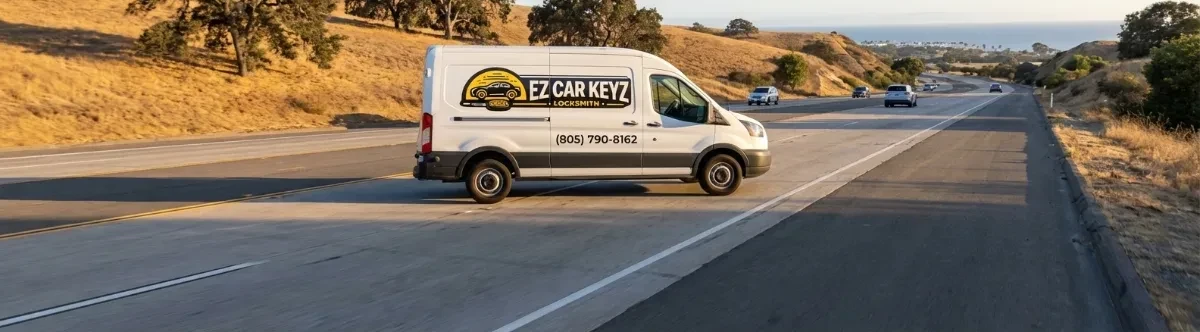 EZ Car Keyz mobile locksmith van