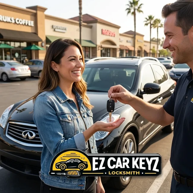 Infiniti EX35 key replacement in San Diego County