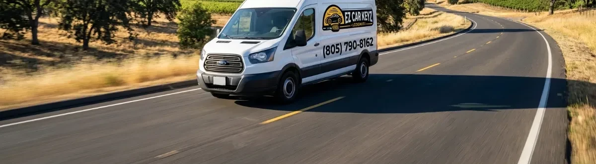 EZ Car Keyz mobile locksmith van