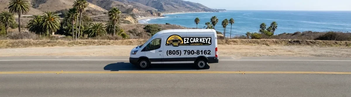EZ Car Keyz mobile locksmith van