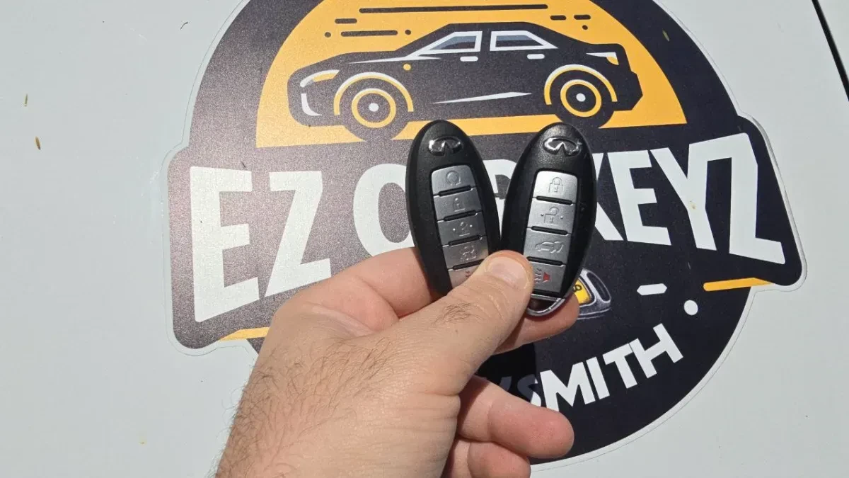 2012 Infiniti G37 Affordable Key Replacement - EZ Car Keyz Otay Mesa Licensed locksmith replacing 2012 Infiniti G37 key in Otay Mesa CA