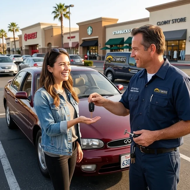 Infiniti J30 key replacement in San Diego County