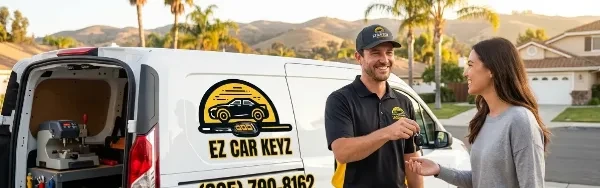 Customer review of mobile 2017 Infiniti Q50 key service by EZ Car Keyz Del Mar CA