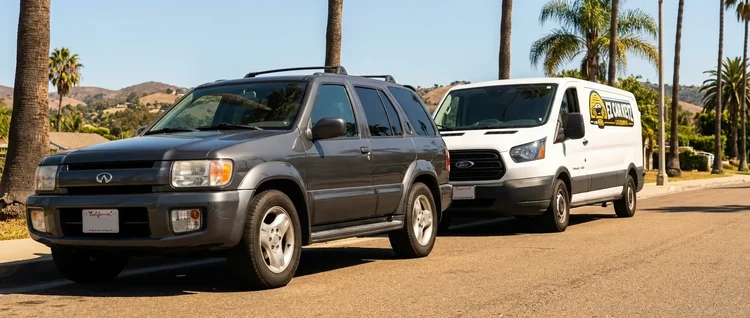 Infiniti Qx4 mobile car key service by EZ Car Keyz in San Diego County