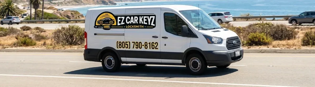 EZ Car Keyz mobile locksmith van