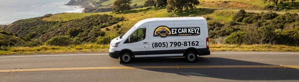 EZ Car Keyz mobile locksmith van