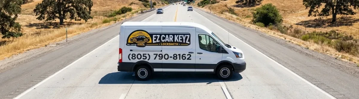 EZ Car Keyz mobile locksmith van