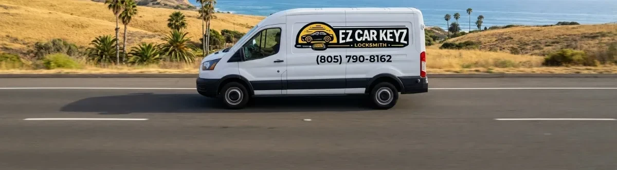 EZ Car Keyz mobile locksmith van