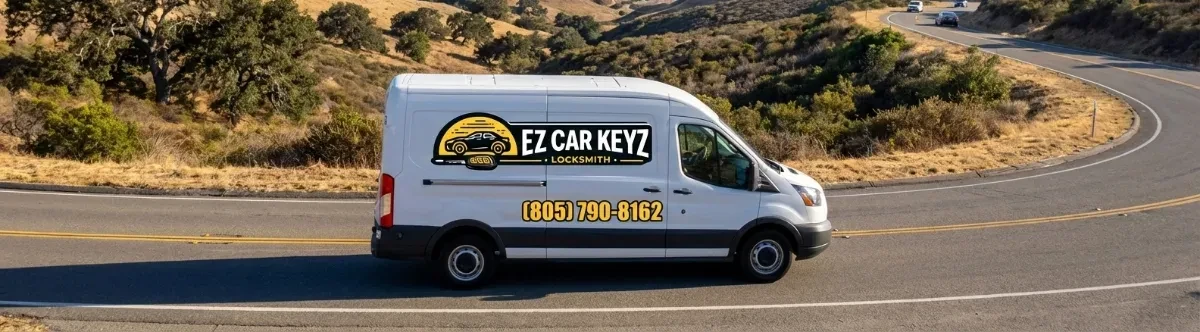 EZ Car Keyz mobile locksmith van