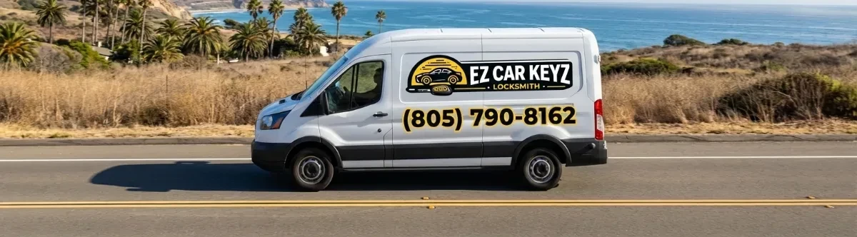 EZ Car Keyz mobile locksmith van