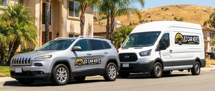 Jeep Cherokee mobile car key service by EZ Car Keyz in San Diego County