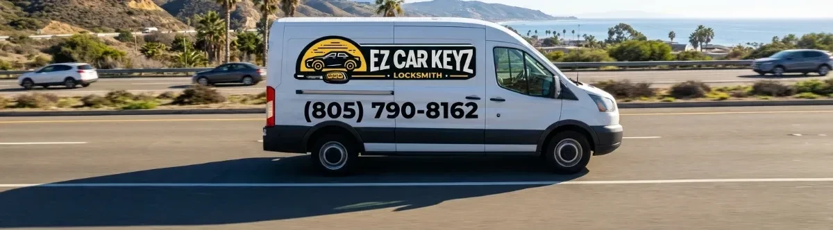 EZ Car Keyz mobile locksmith van