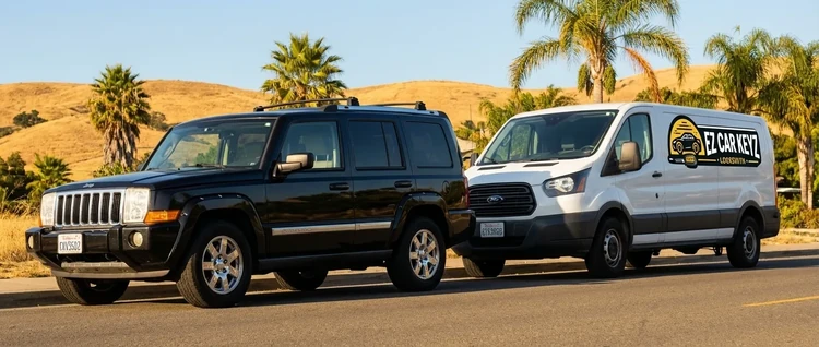 Jeep Commander mobile car key service by EZ Car Keyz in San Diego County