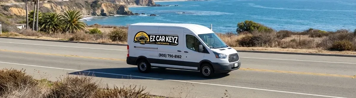 EZ Car Keyz mobile locksmith van