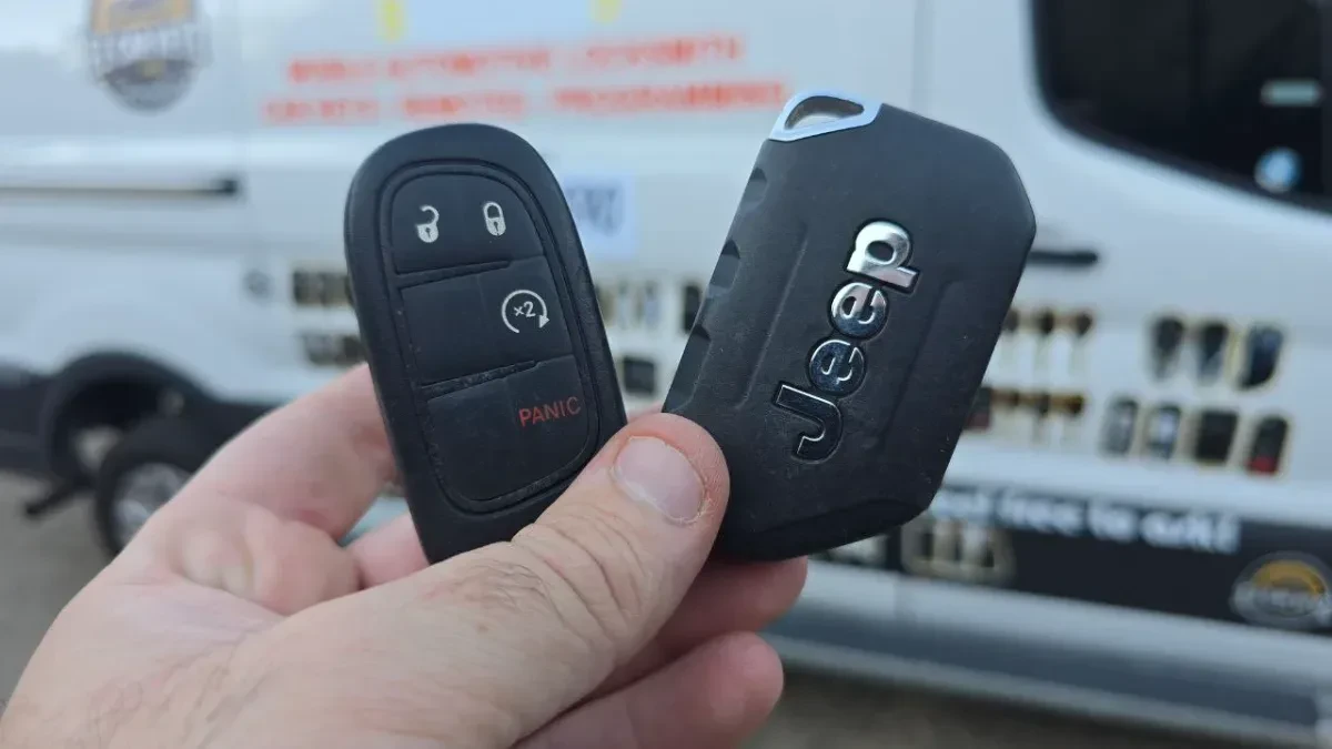 2023 Jeep Compass key made with no spare by EZ Car Keyz Rancho Santa Fe CA