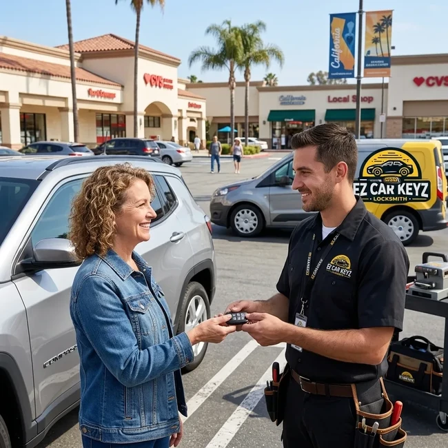 Jeep Compass key replacement in San Diego County
