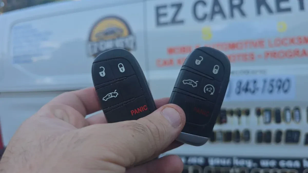 2020 Jeep Gladiator key made with no spare by EZ Car Keyz Otay Mesa CA