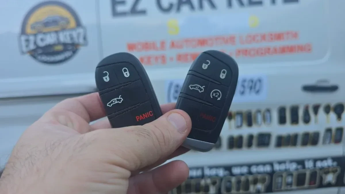 1996 Jeep Grand Cherokee key made with no spare by EZ Car Keyz Santee CA
