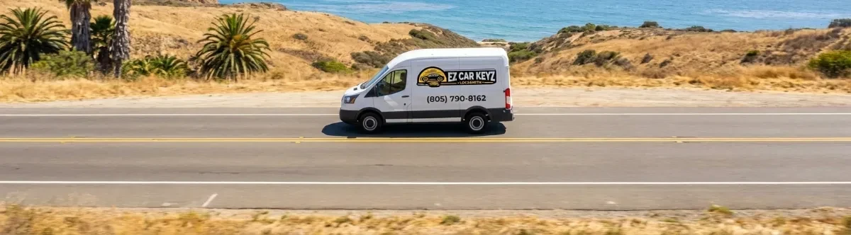 EZ Car Keyz mobile locksmith van