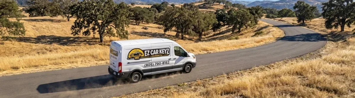 EZ Car Keyz mobile locksmith van