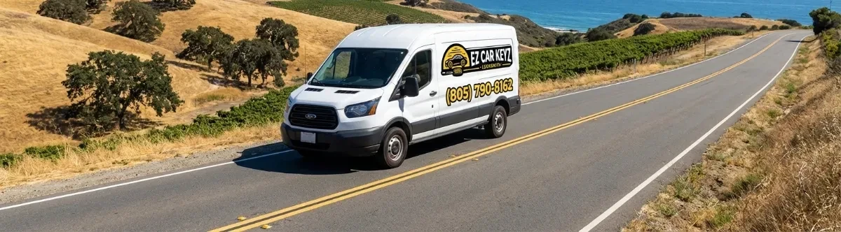 EZ Car Keyz mobile locksmith van