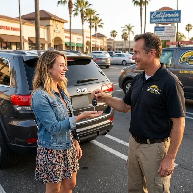 Jeep Grand Cherokee key replacement in San Diego County