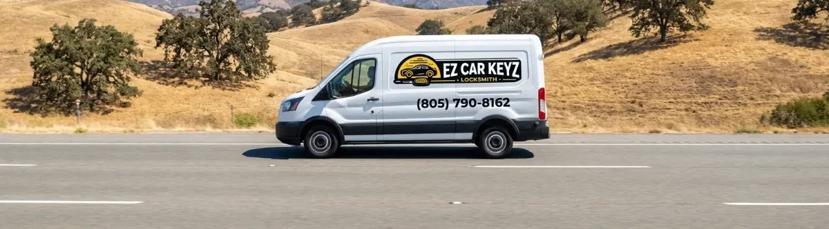 EZ Car Keyz mobile locksmith van