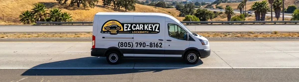 EZ Car Keyz mobile locksmith van