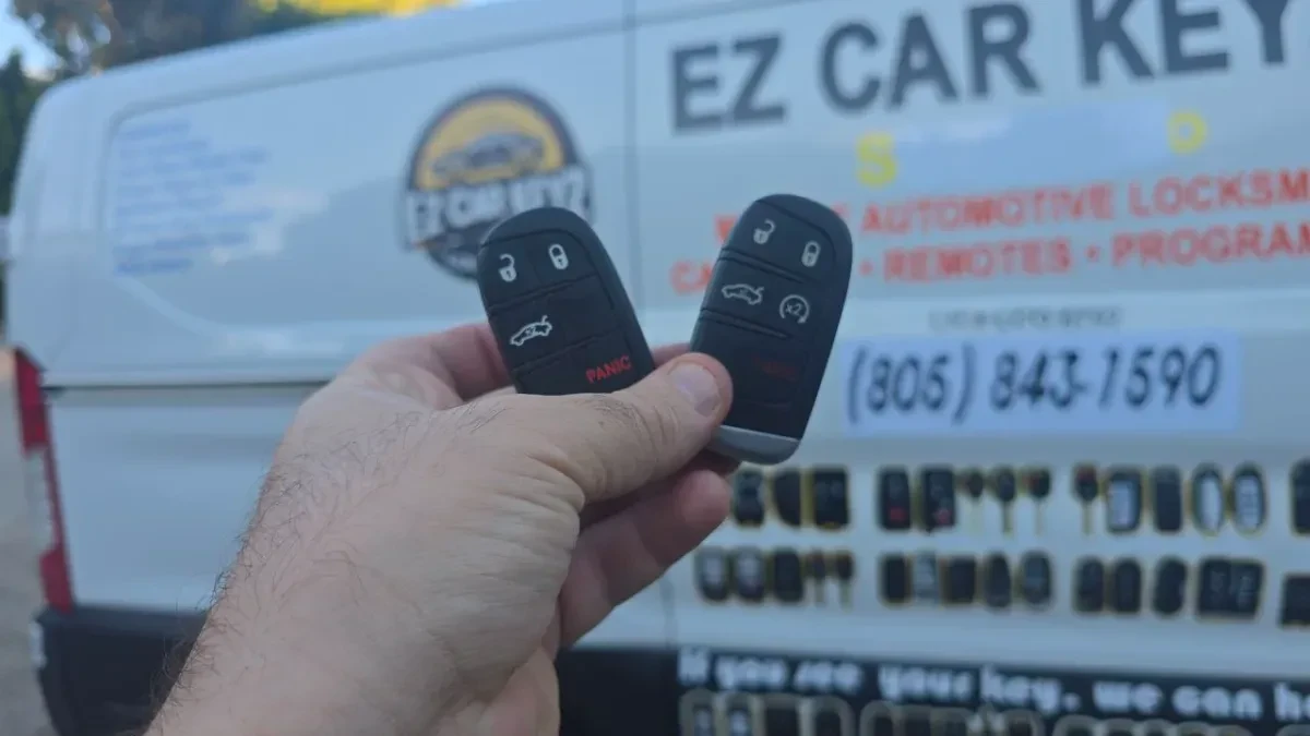 Licensed locksmith replacing 2009 Jeep Liberty key in Alpine CA