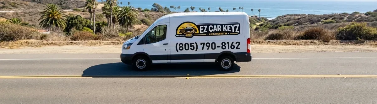 EZ Car Keyz mobile locksmith van