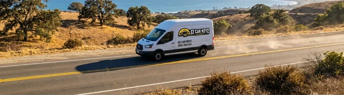 EZ Car Keyz mobile locksmith van