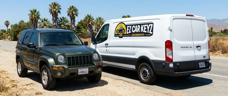 Jeep Liberty mobile car key service by EZ Car Keyz in San Diego County