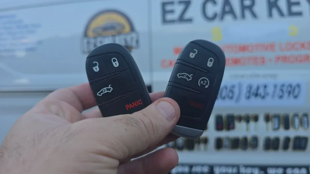 All keys lost service for 2013 Jeep Patriot by EZ Car Keyz Rancho Bernardo CA